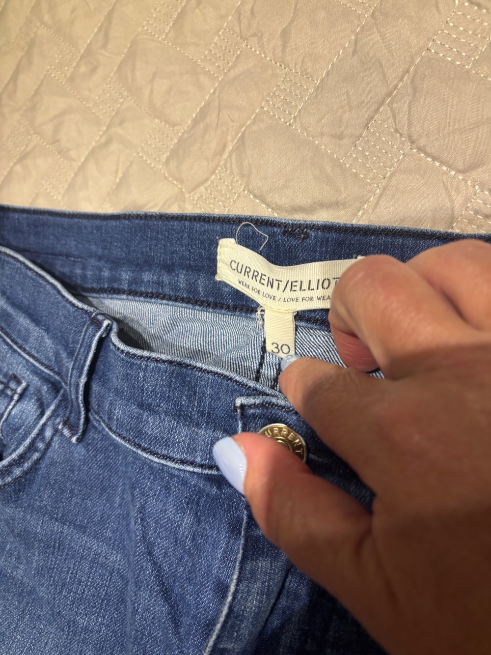 Current/Elliott Boulevard Bootcut Jeans - Size 30 - Picture 3 of 9